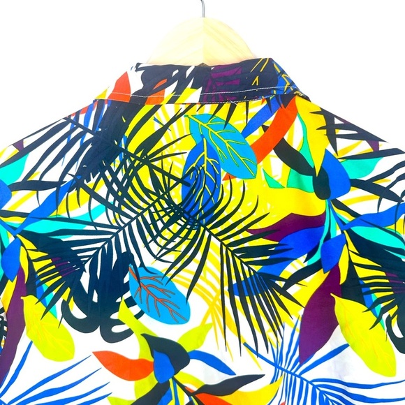 Tailor‎ Pat Love Mens Tropical Short Sleeve Button-Up Shirt 2XL 100% poly… - Picture 8 of 10